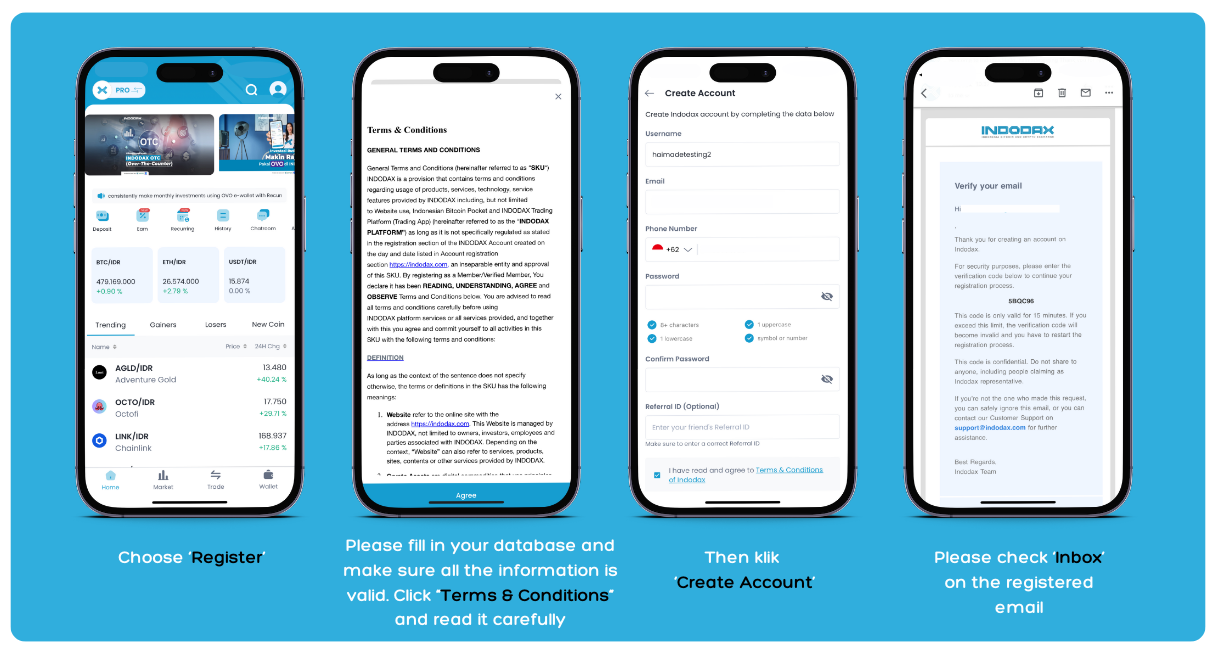 cara dapat referral id indodax